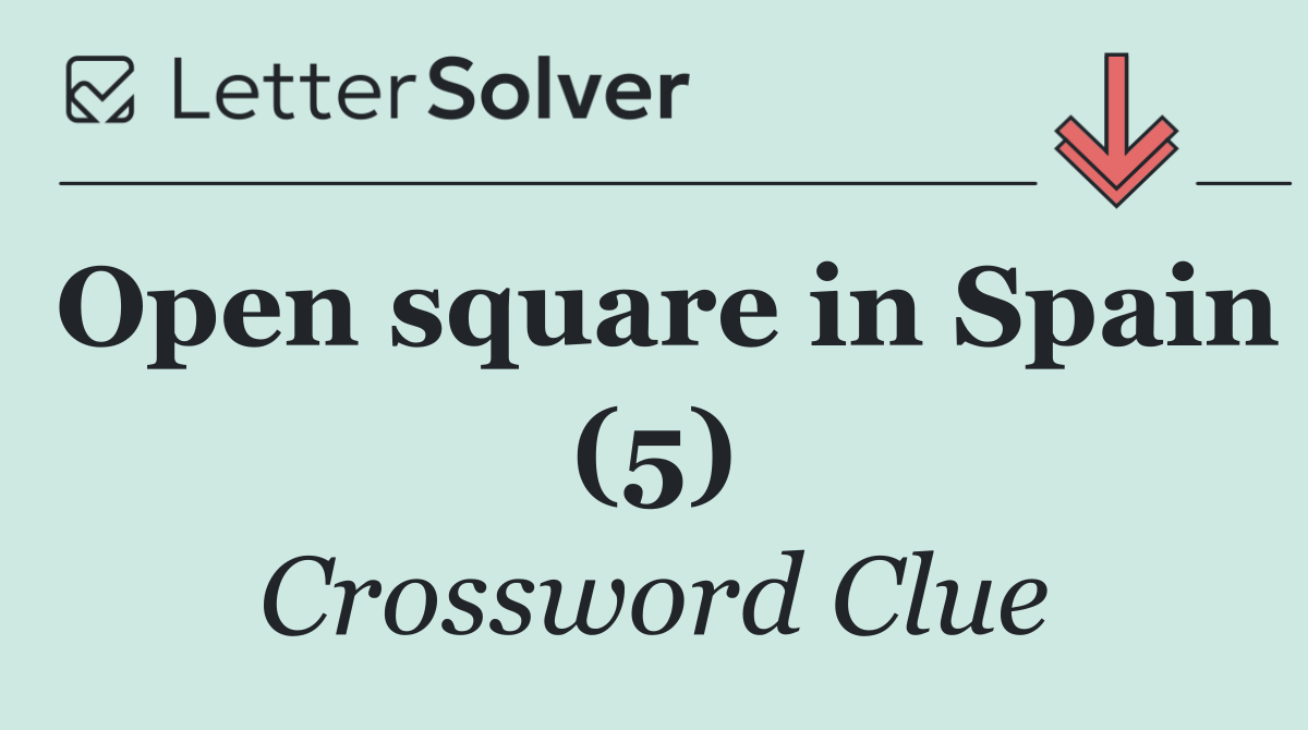 Open square in Spain (5)
