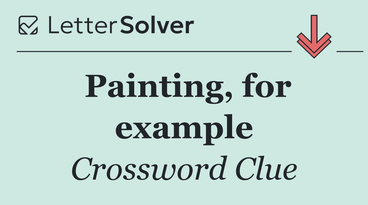 Painting, for example