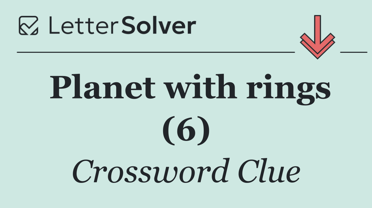 Planet with rings (6)