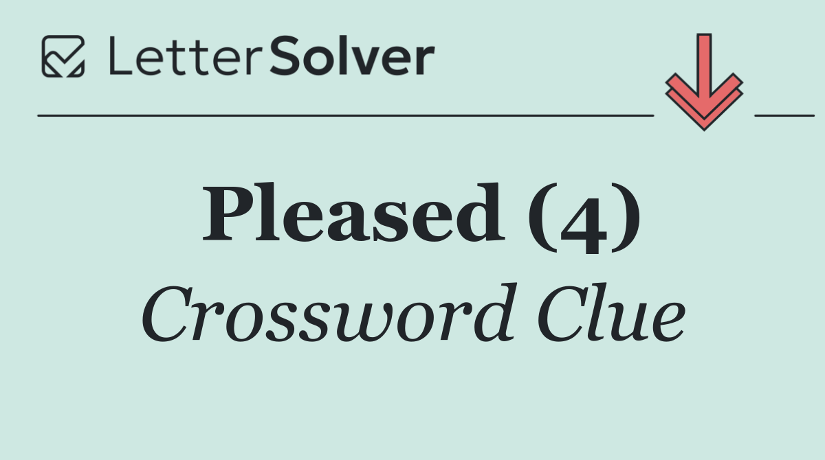 Pleased (4)