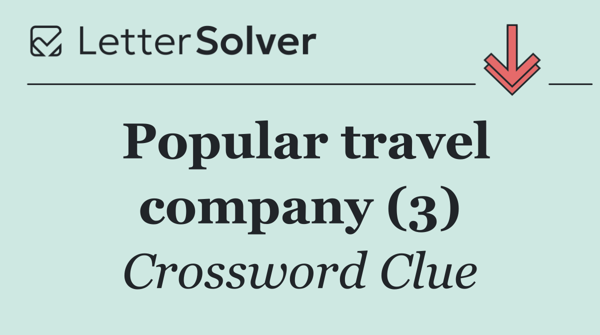 Popular travel company (3)