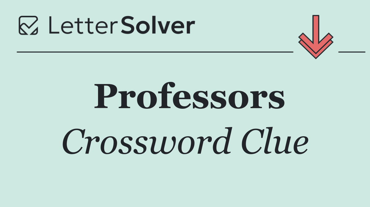 Professors