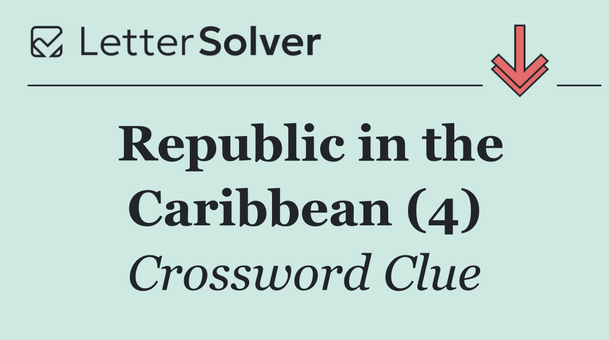 Republic in the Caribbean (4)
