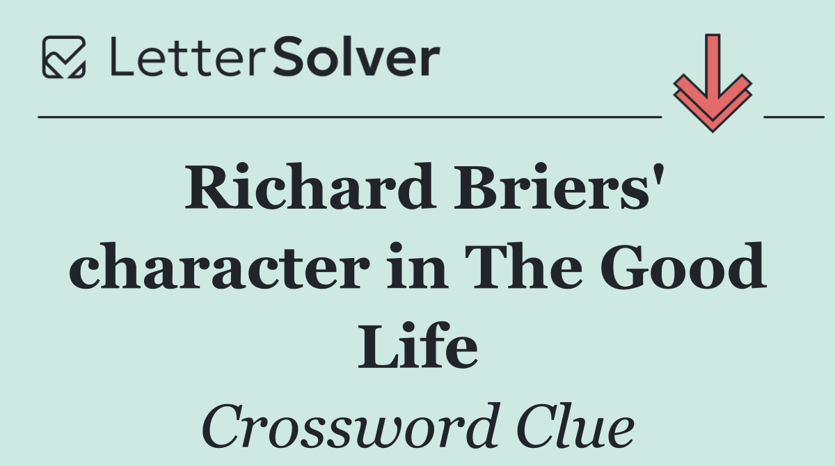 Richard Briers' character in The Good Life