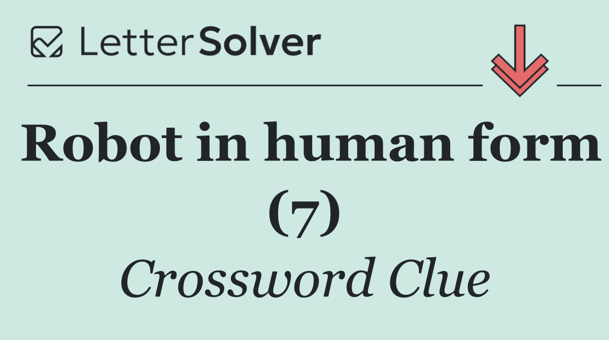 Robot in human form (7)
