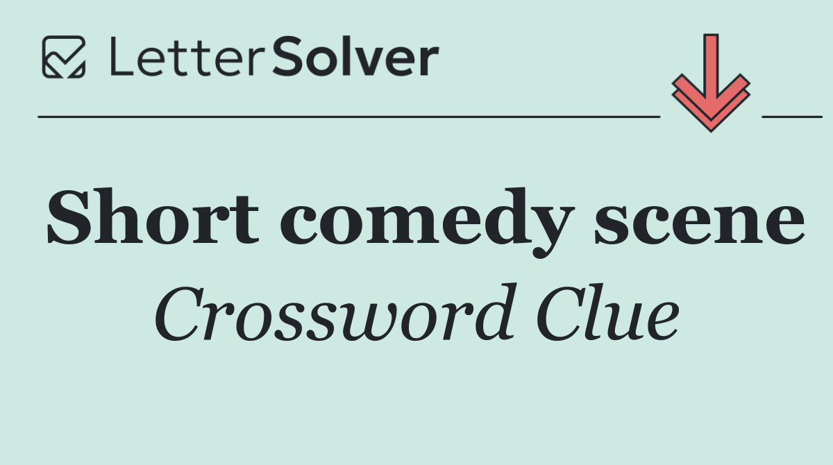 Short comedy scene