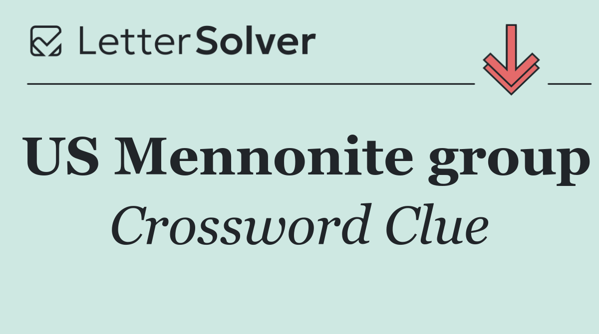 US Mennonite group