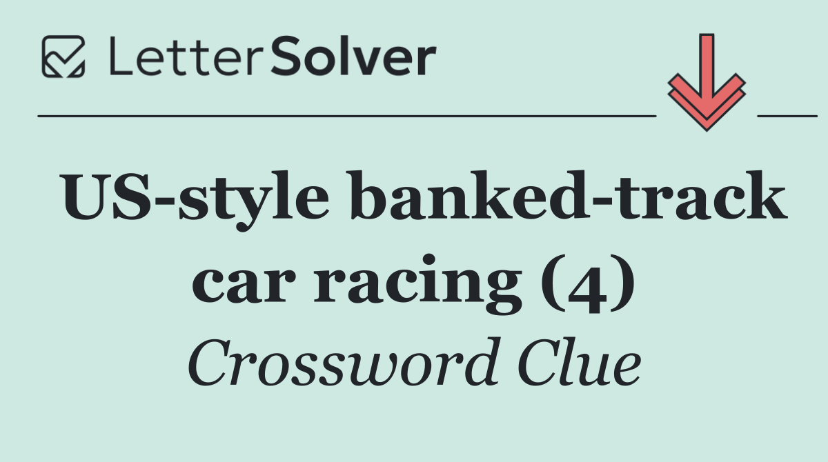 US style banked track car racing (4)