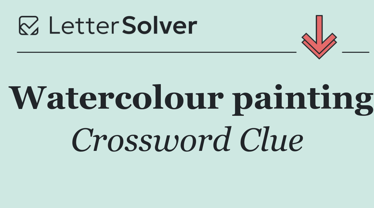 Watercolour painting