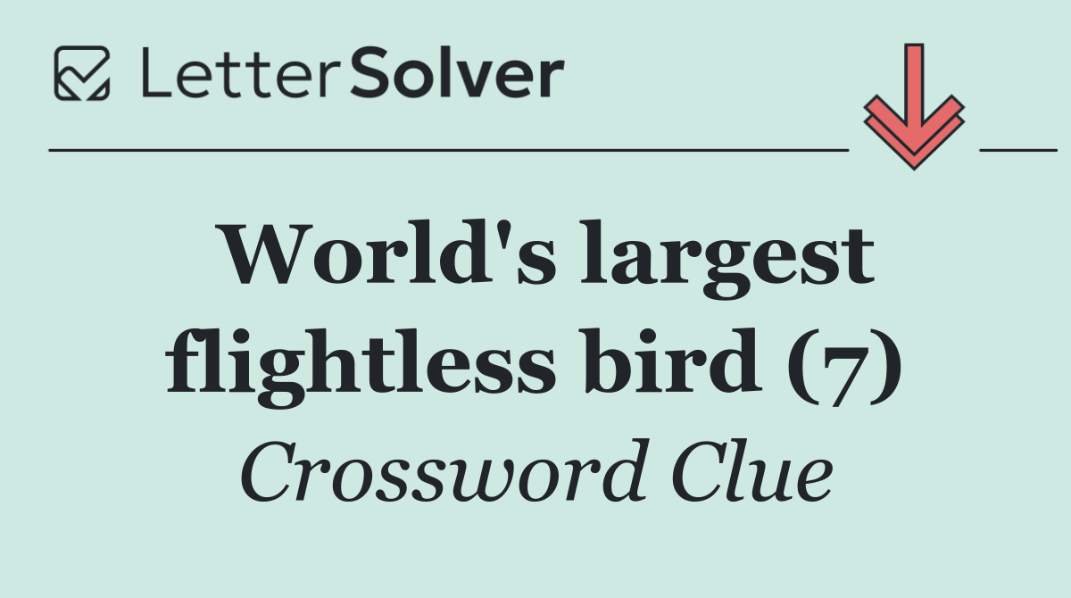 World's largest flightless bird (7)