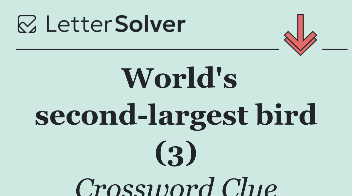 World's second largest bird (3)