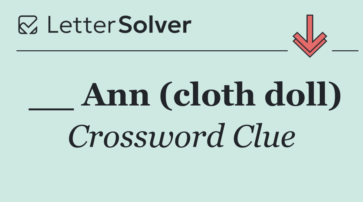 __ Ann (cloth doll)