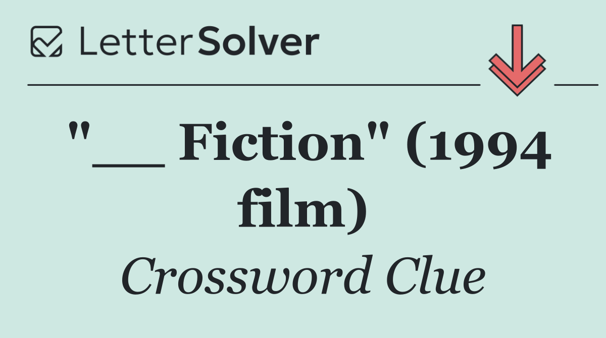 "__ Fiction" (1994 film)