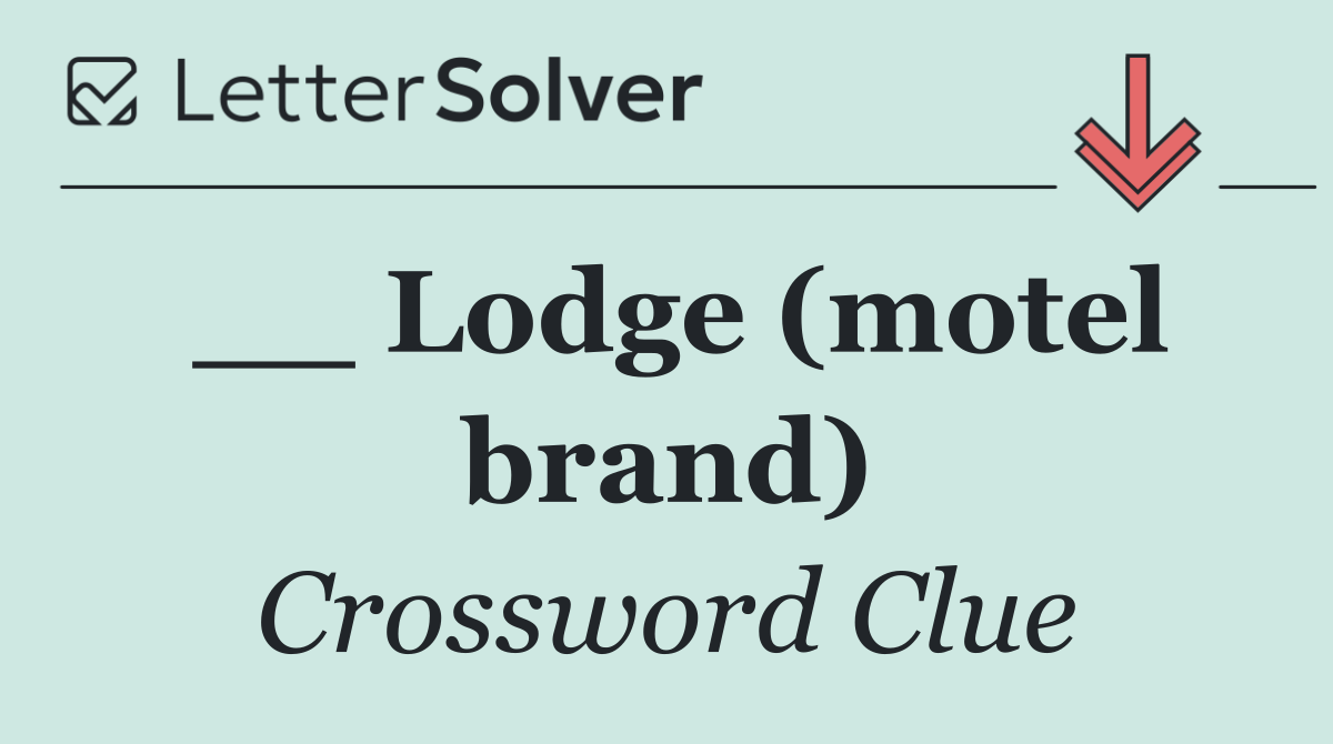 __ Lodge (motel brand)