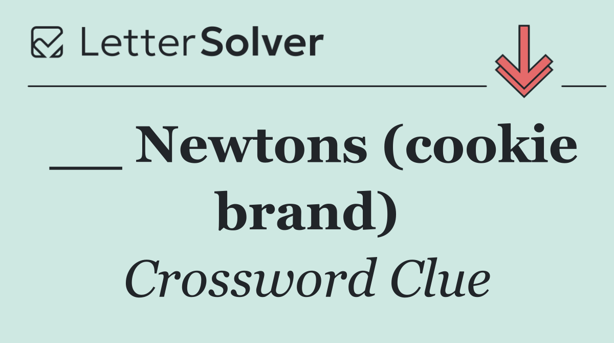 __ Newtons (cookie brand)