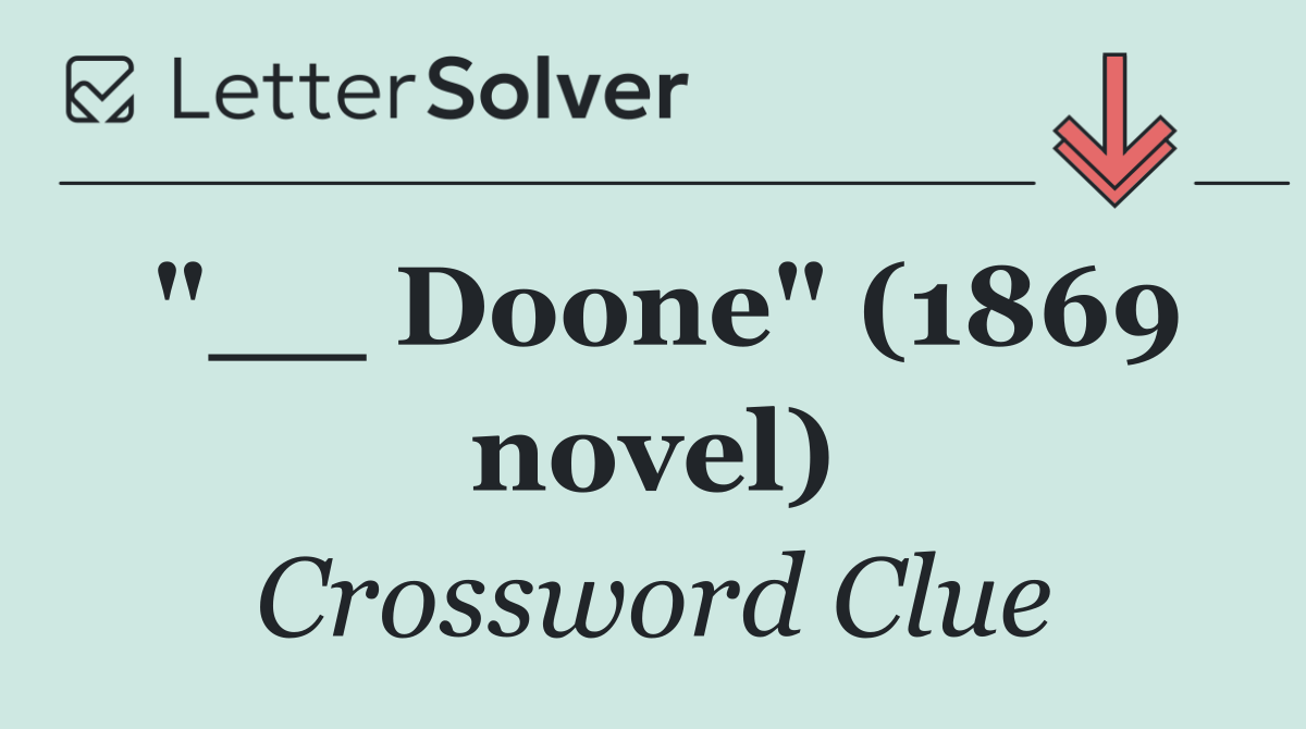 "__ Doone" (1869 novel)