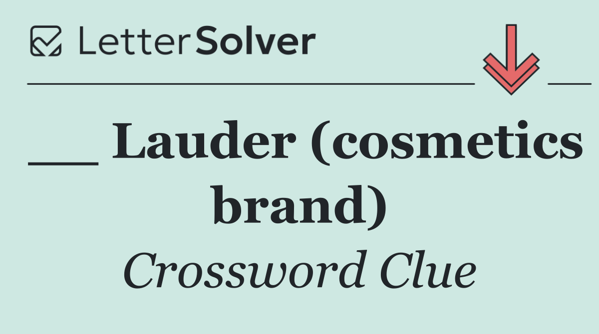 __ Lauder (cosmetics brand)