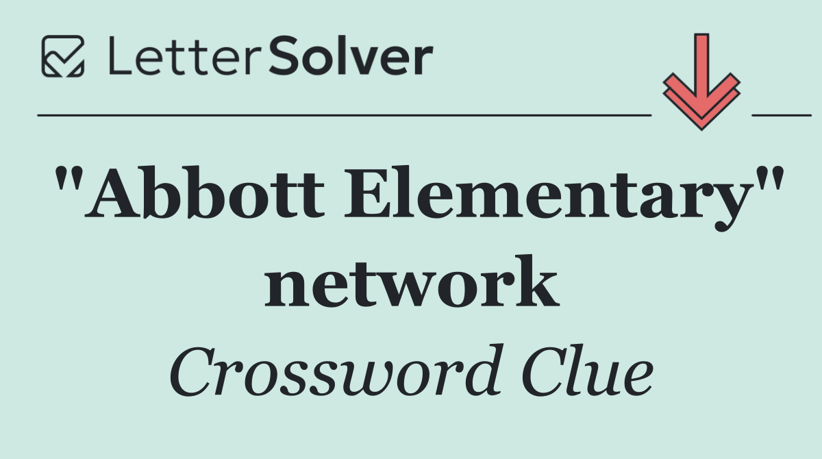 "Abbott Elementary" network