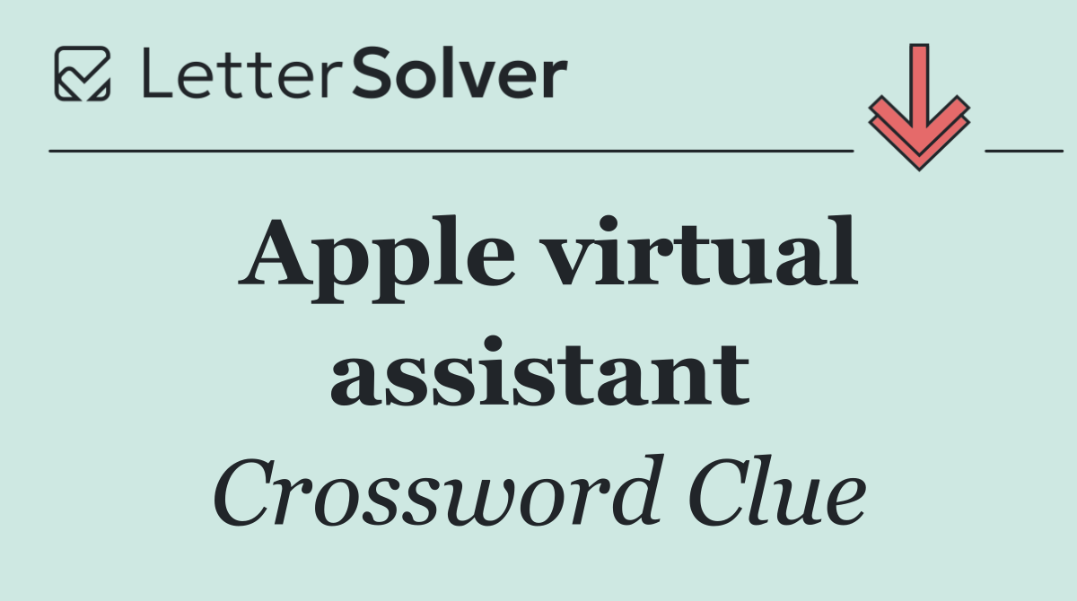Apple virtual assistant