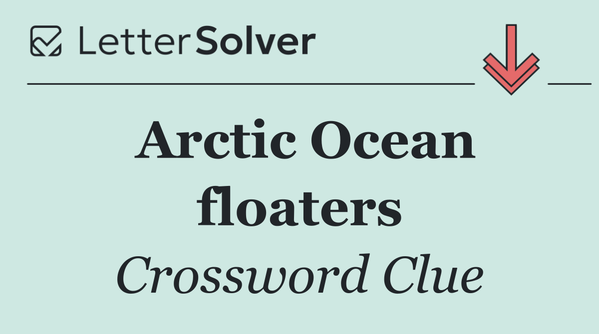 Arctic Ocean floaters