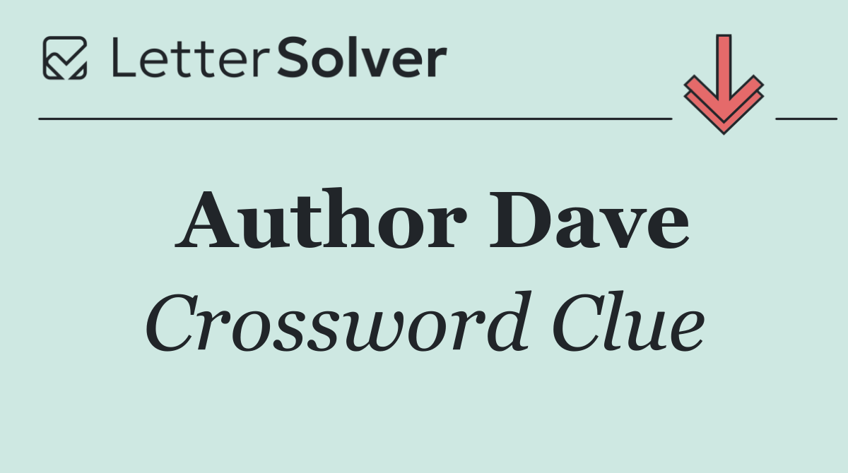 Author Dave