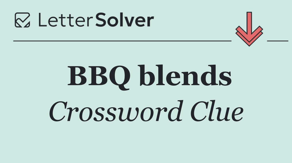 BBQ blends