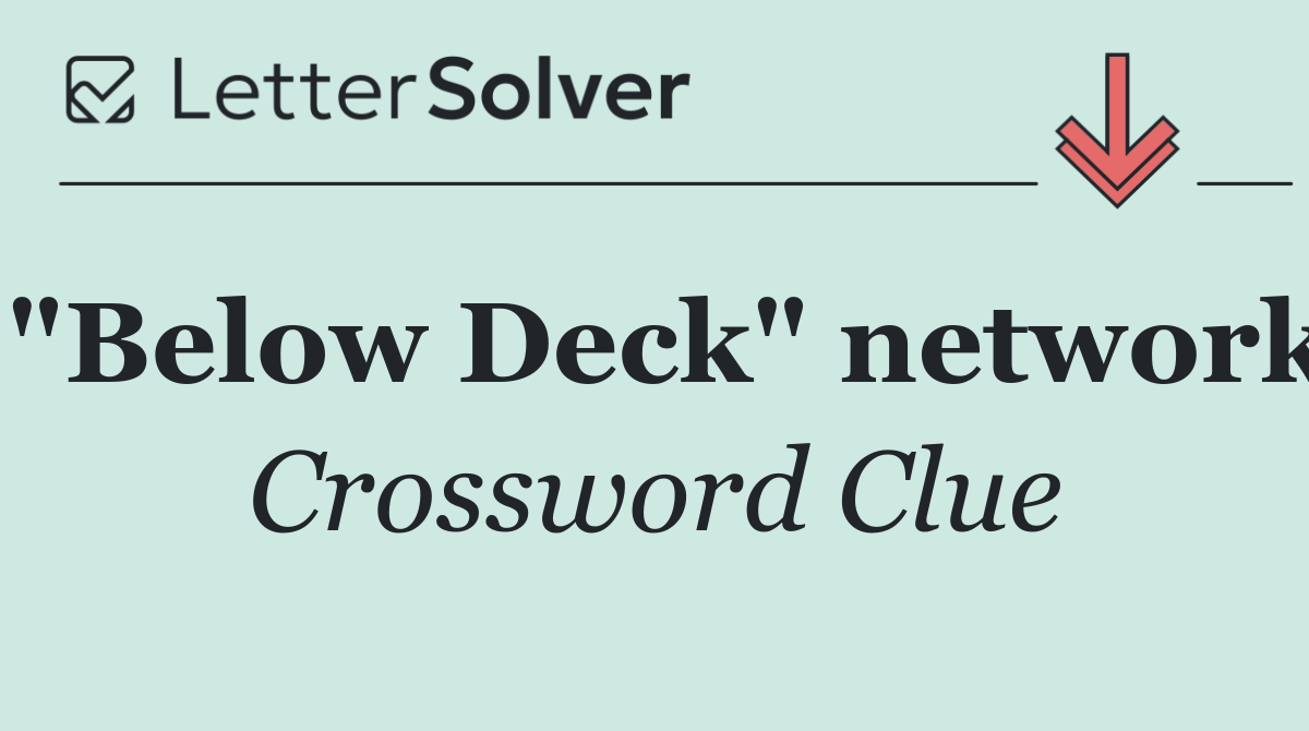 "Below Deck" network