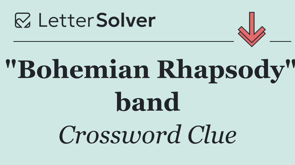 "Bohemian Rhapsody" band