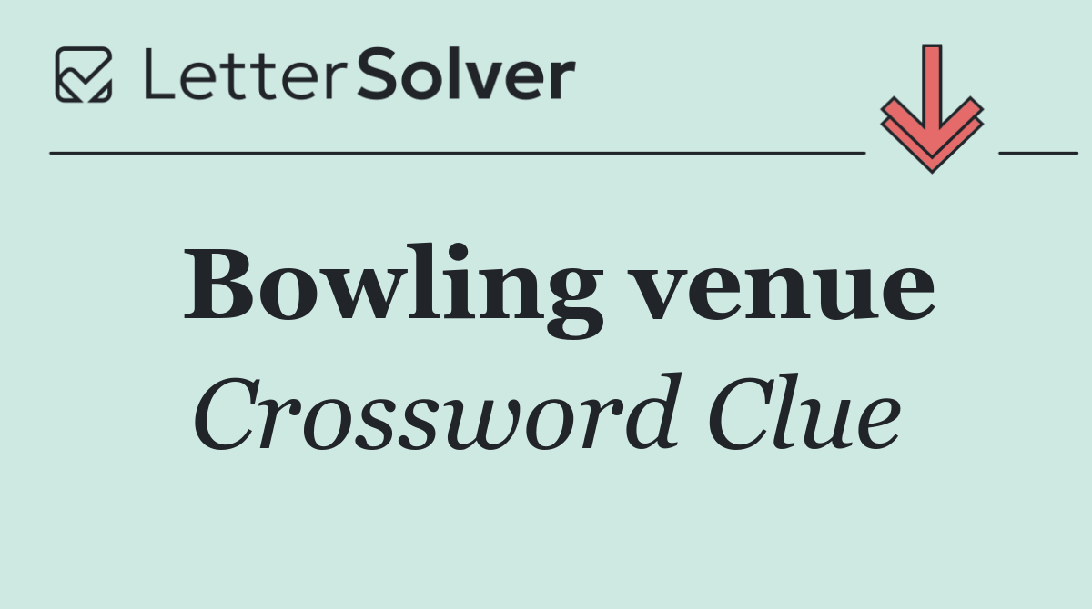 Bowling venue