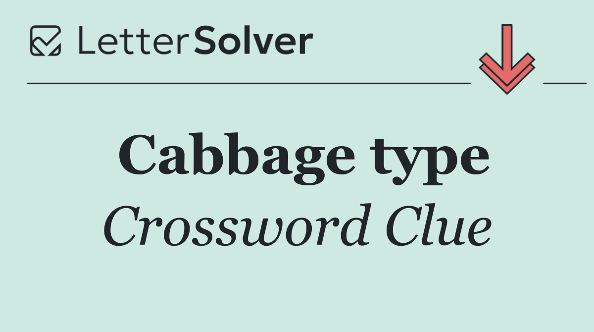 Cabbage type
