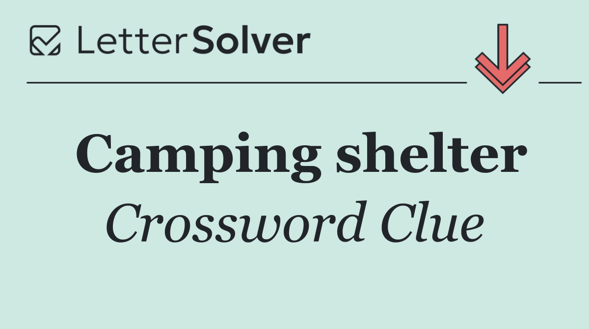 Camping shelter