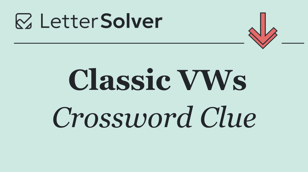 Classic VWs