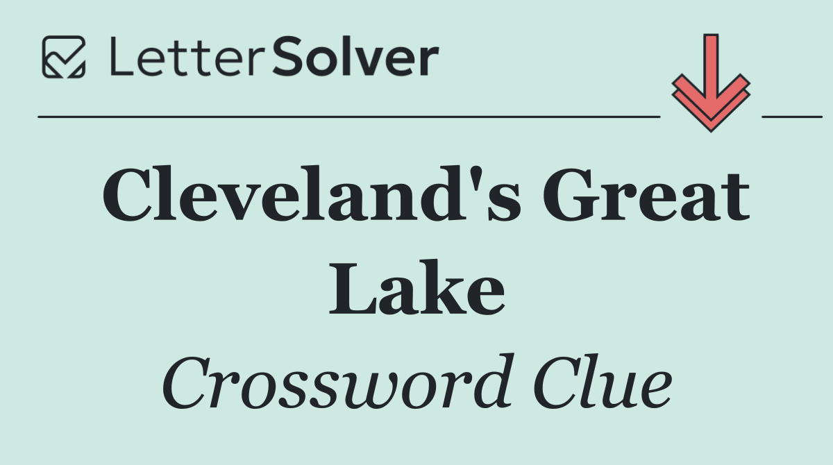 Cleveland's Great Lake
