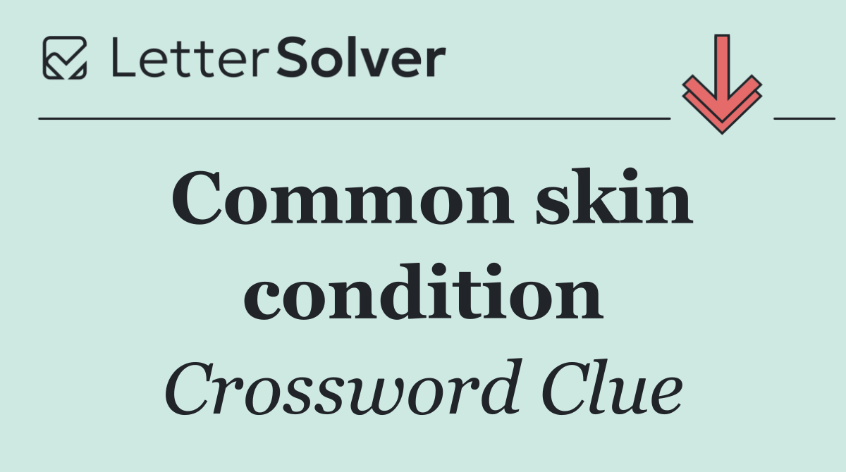 Common skin condition