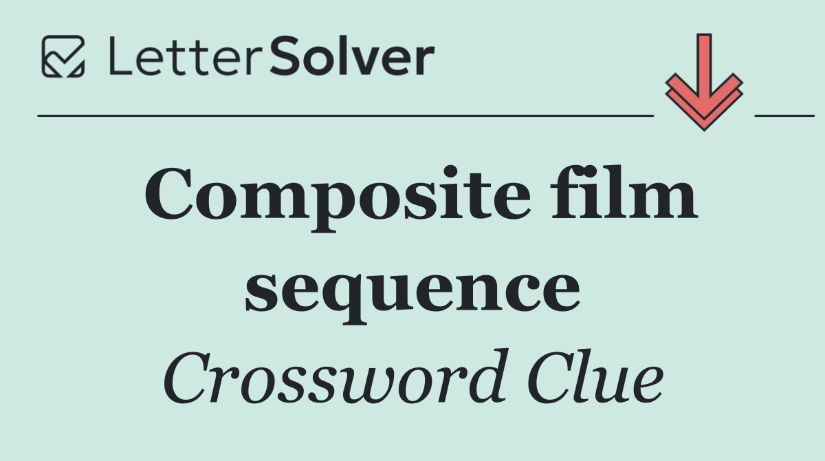Composite film sequence