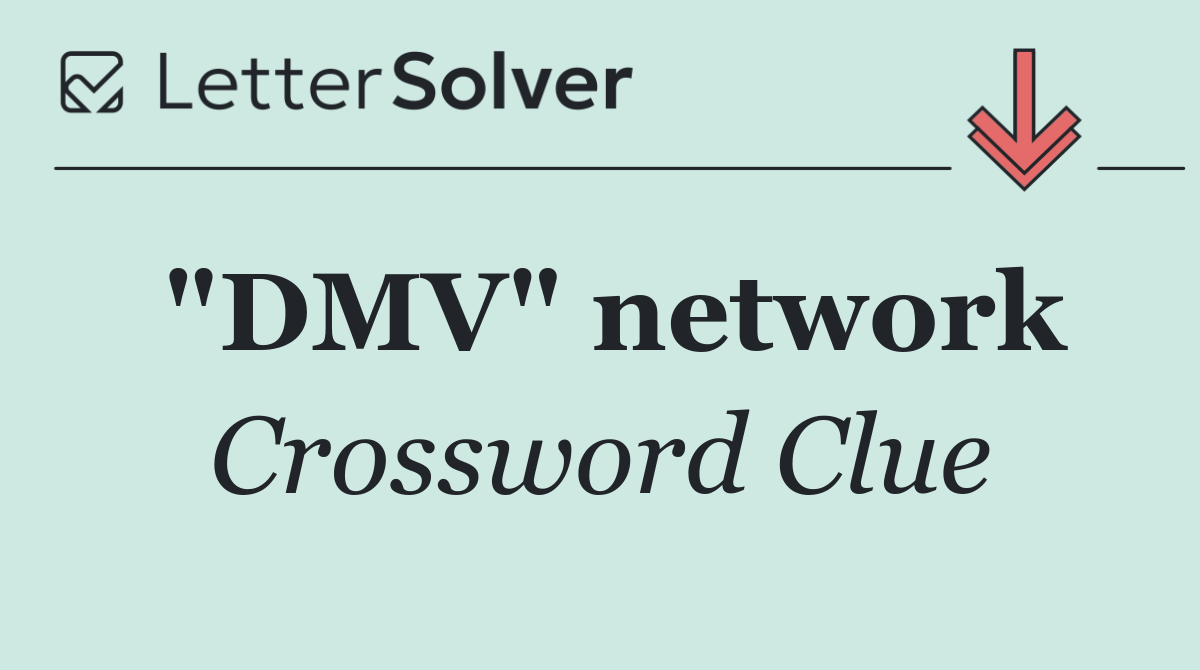 "DMV" network