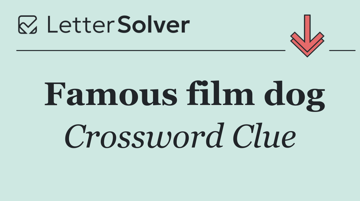 Famous film dog