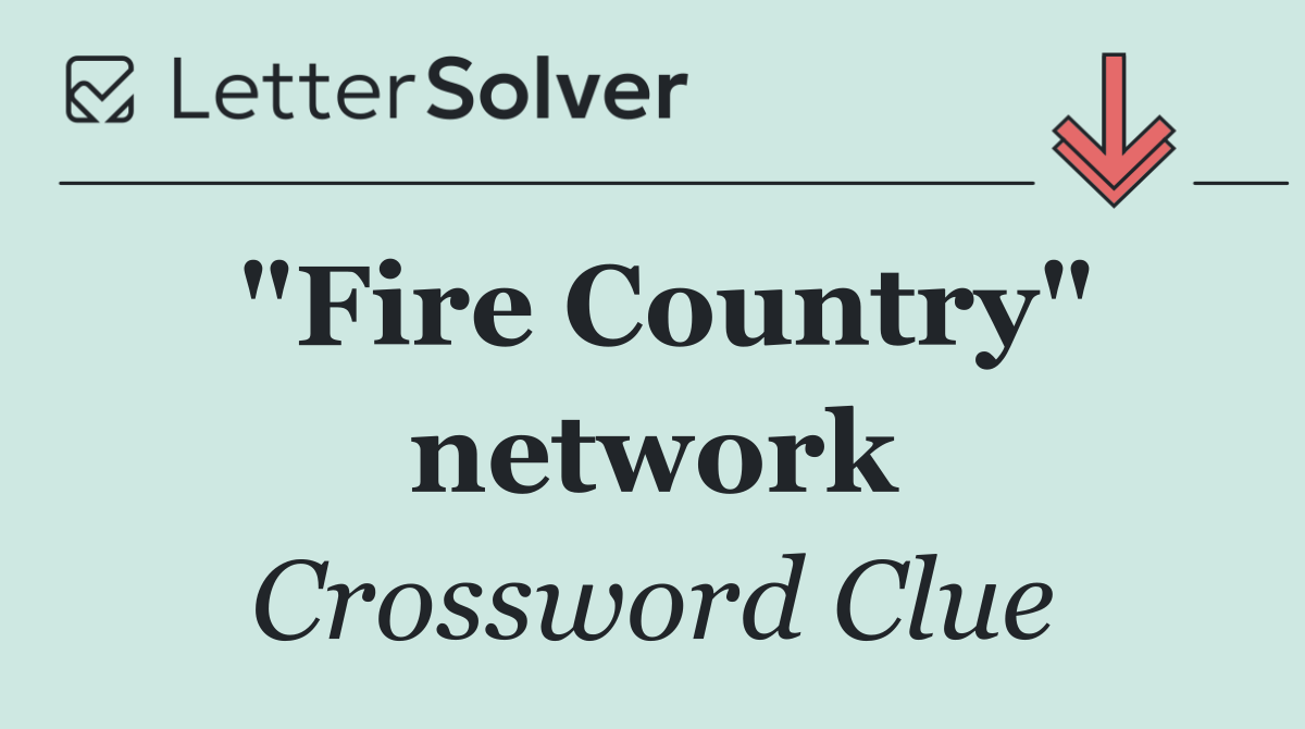 "Fire Country" network