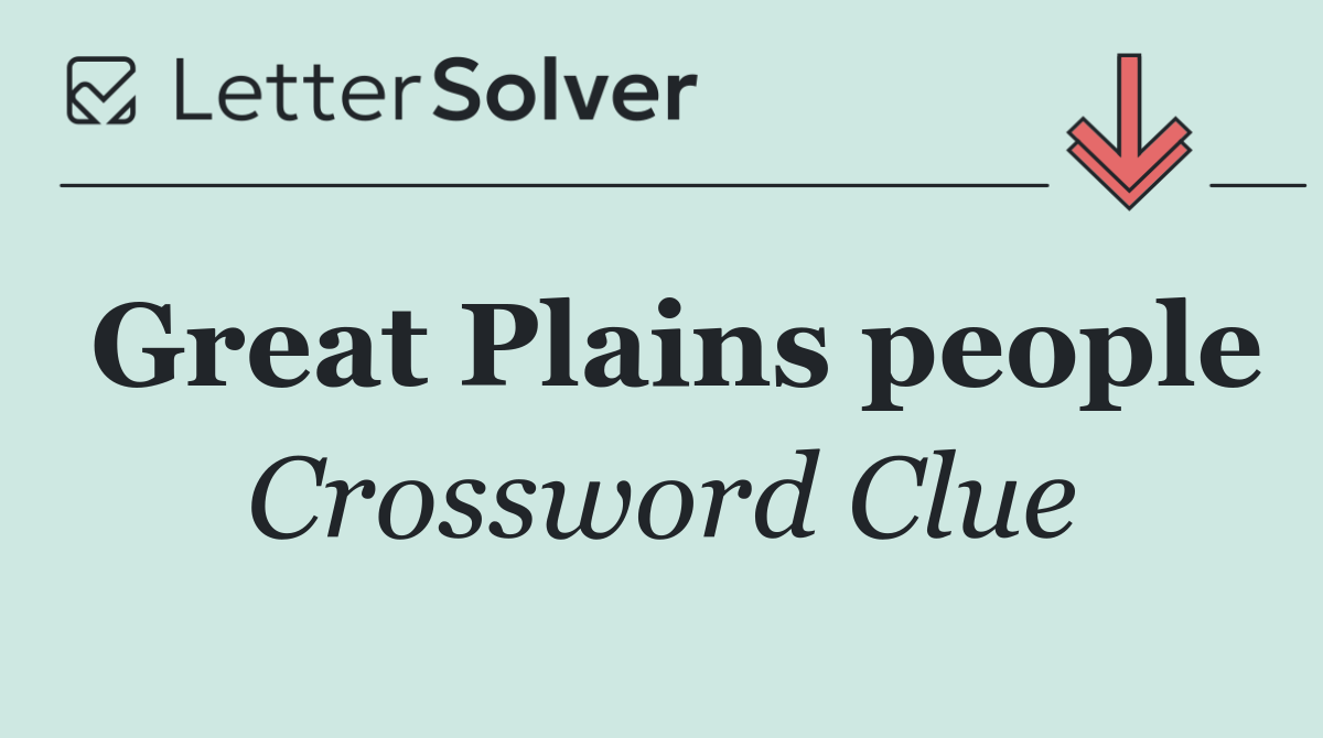 Great Plains people