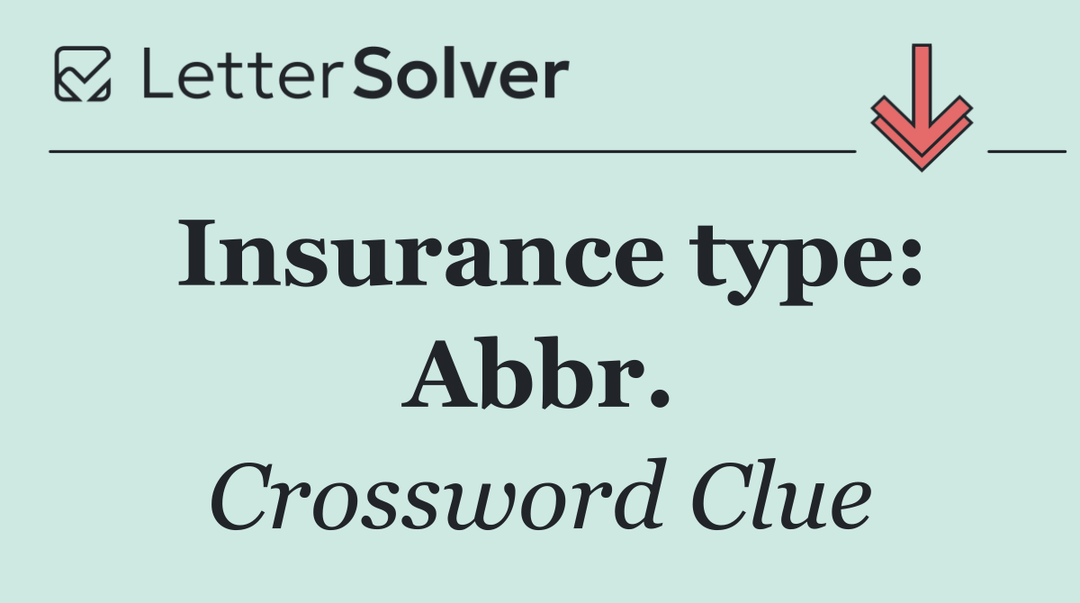 Insurance type: Abbr.