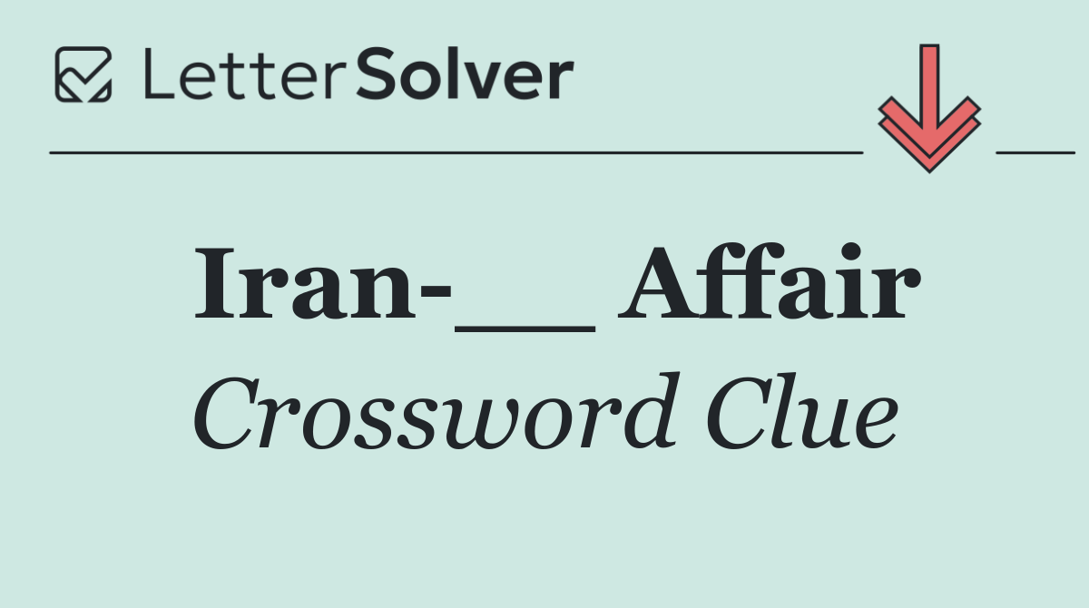 Iran __ Affair