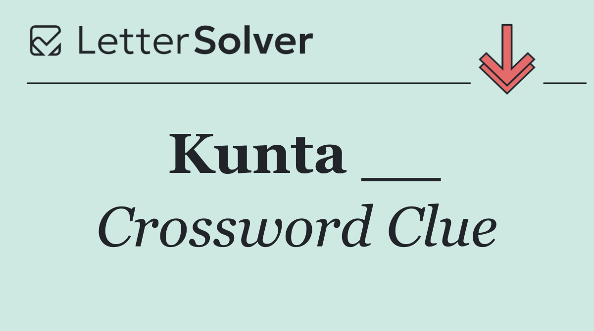 Kunta __