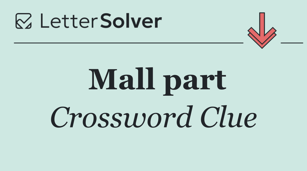 Mall part