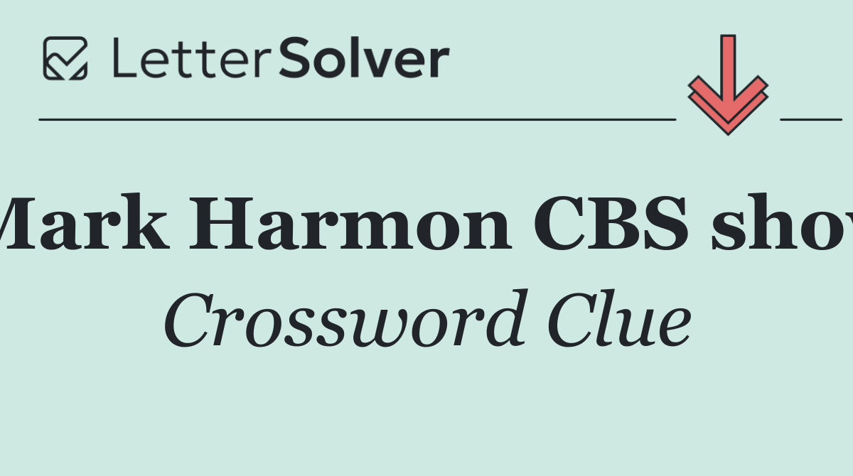 Mark Harmon CBS show
