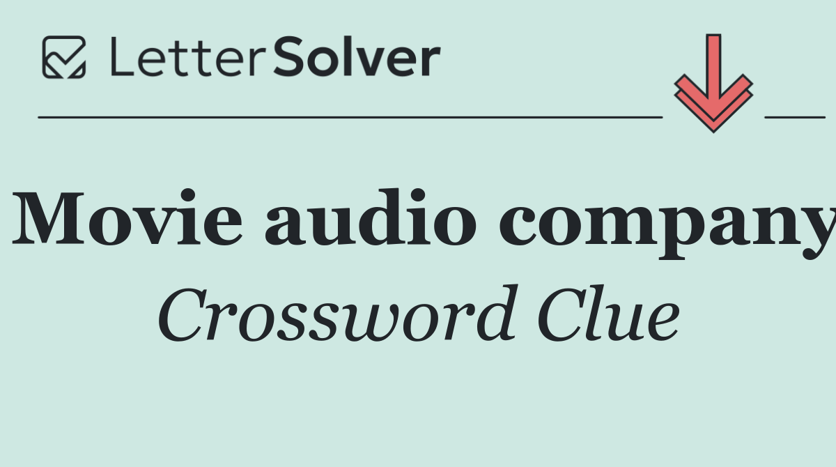 Movie audio company