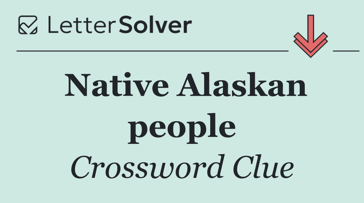 Native Alaskan people
