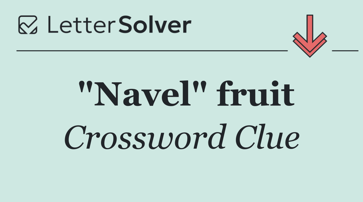 "Navel" fruit
