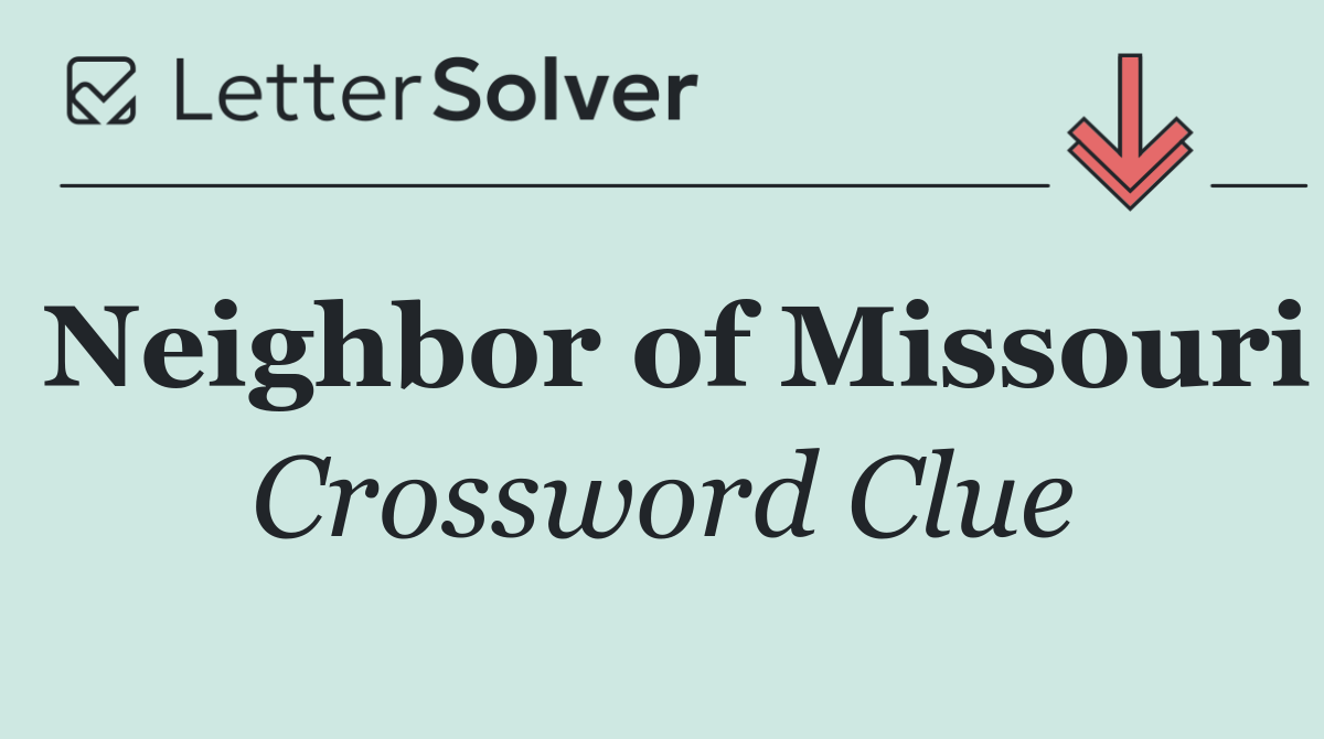 Neighbor of Missouri