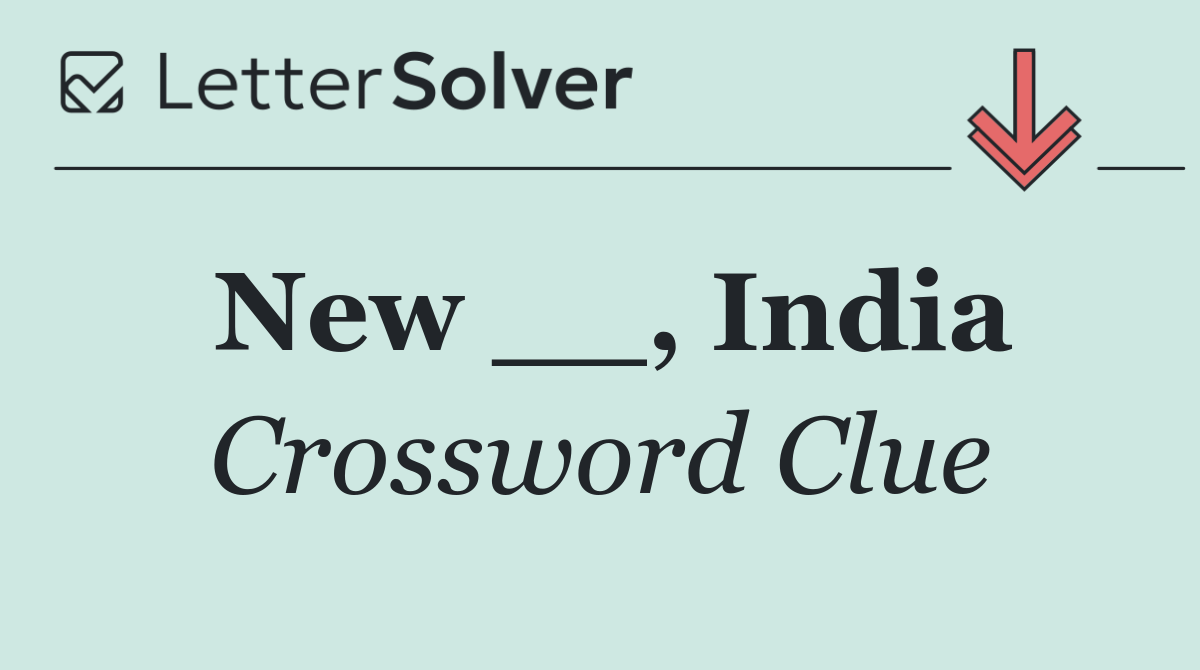 New __, India