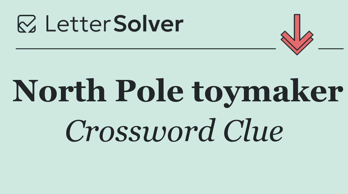 North Pole toymaker